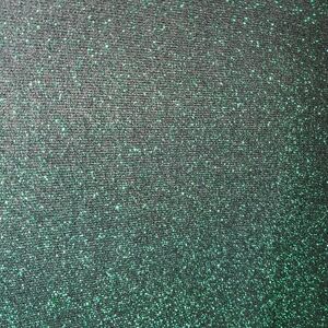 Stretch Sparkling Green and Black Fabric Dress